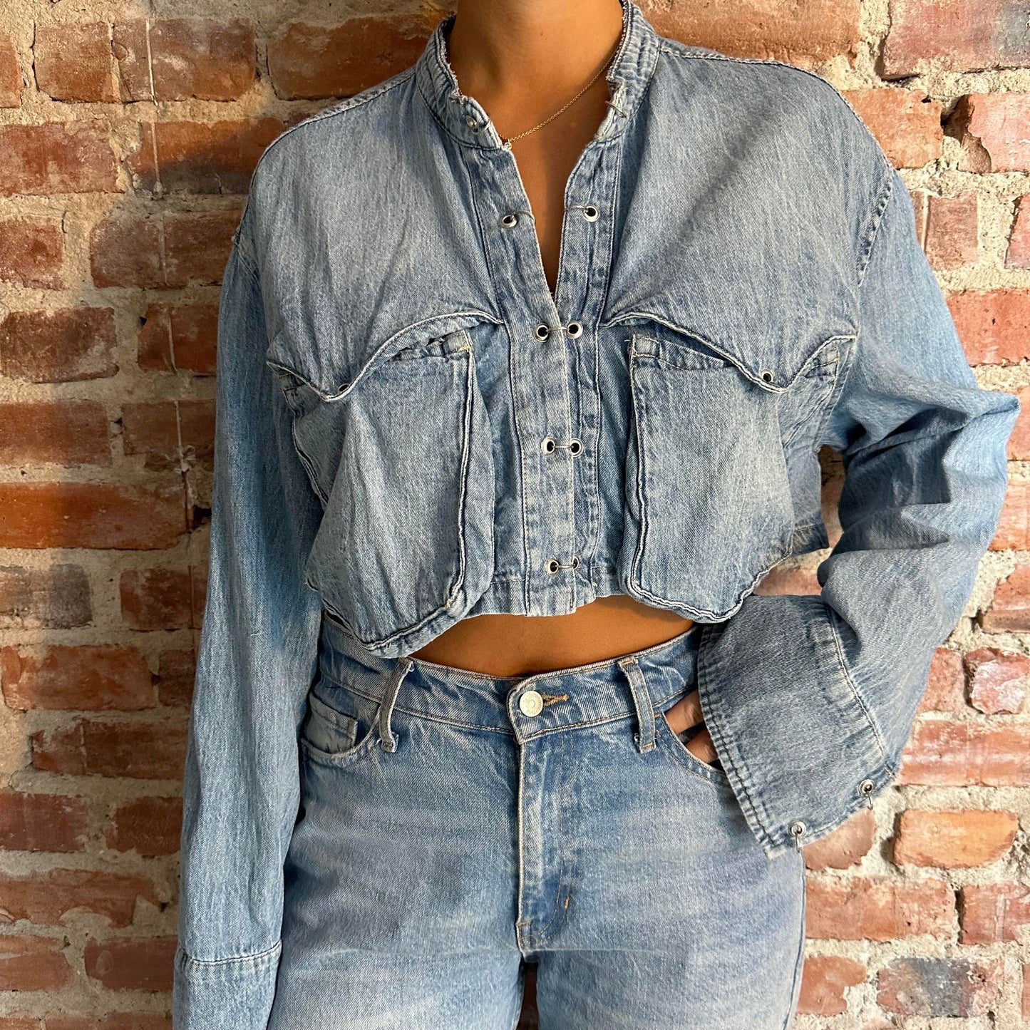 Denim Pocket Shirt