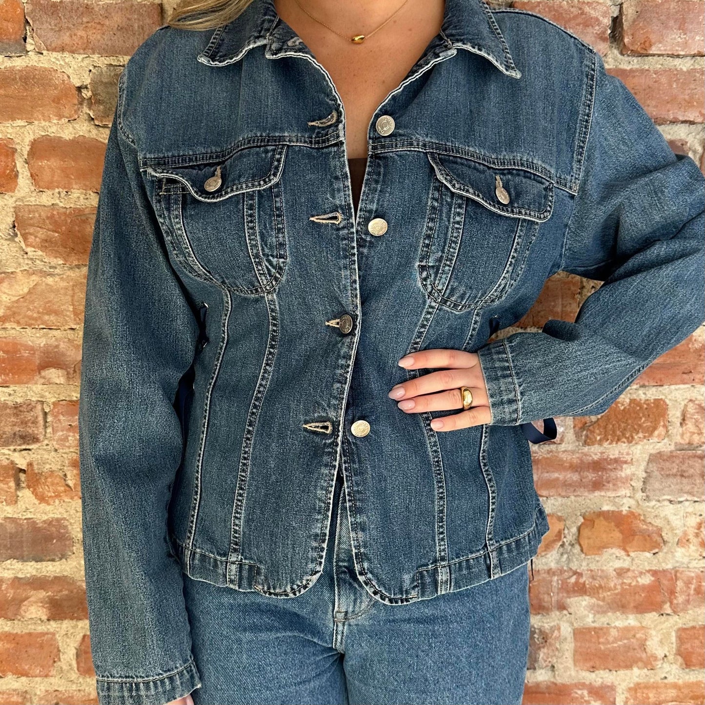 Fitted Denim Jacket